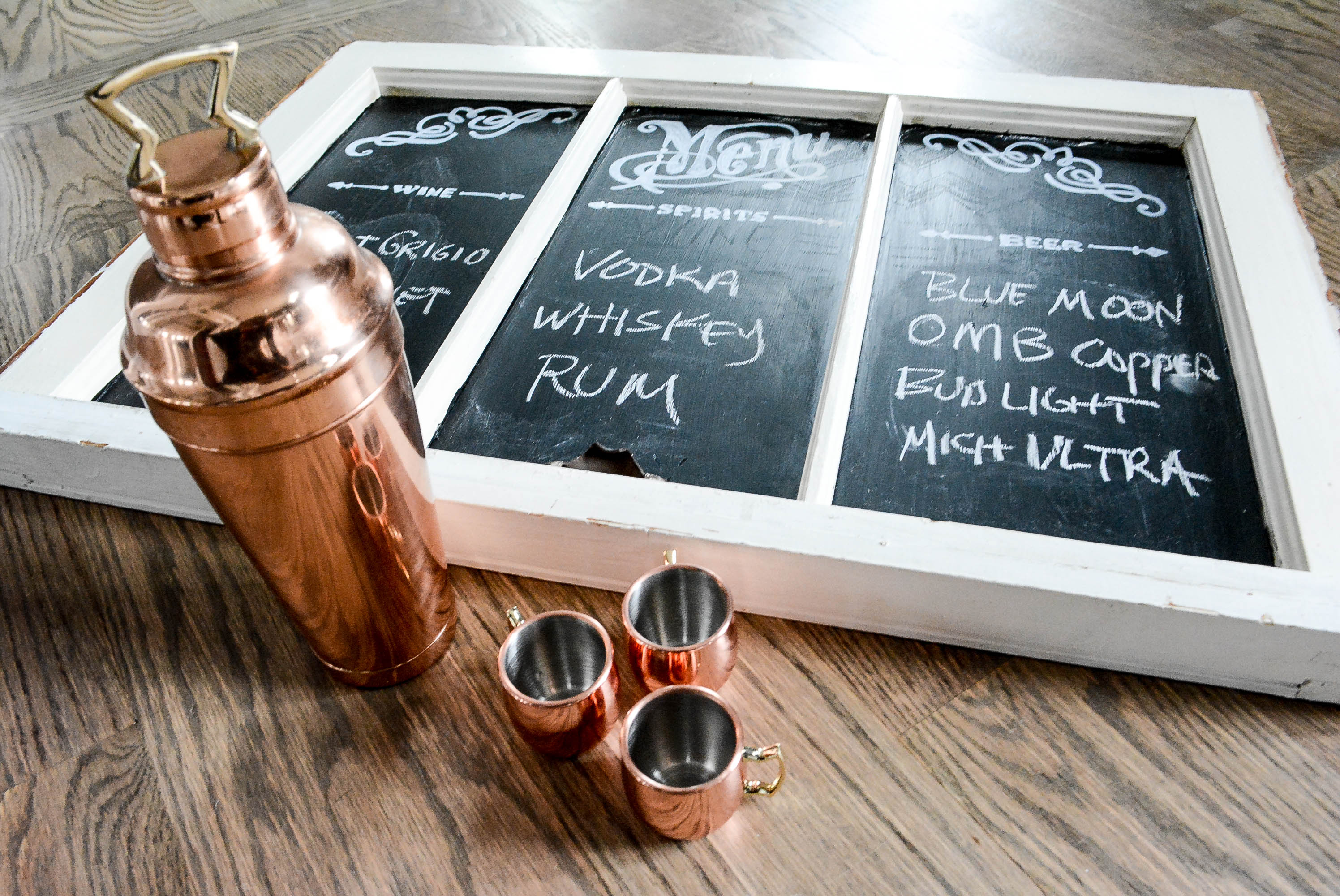 Ruff Draft: DIY Chalkboard Stencil for your Bar - Anders Ruff